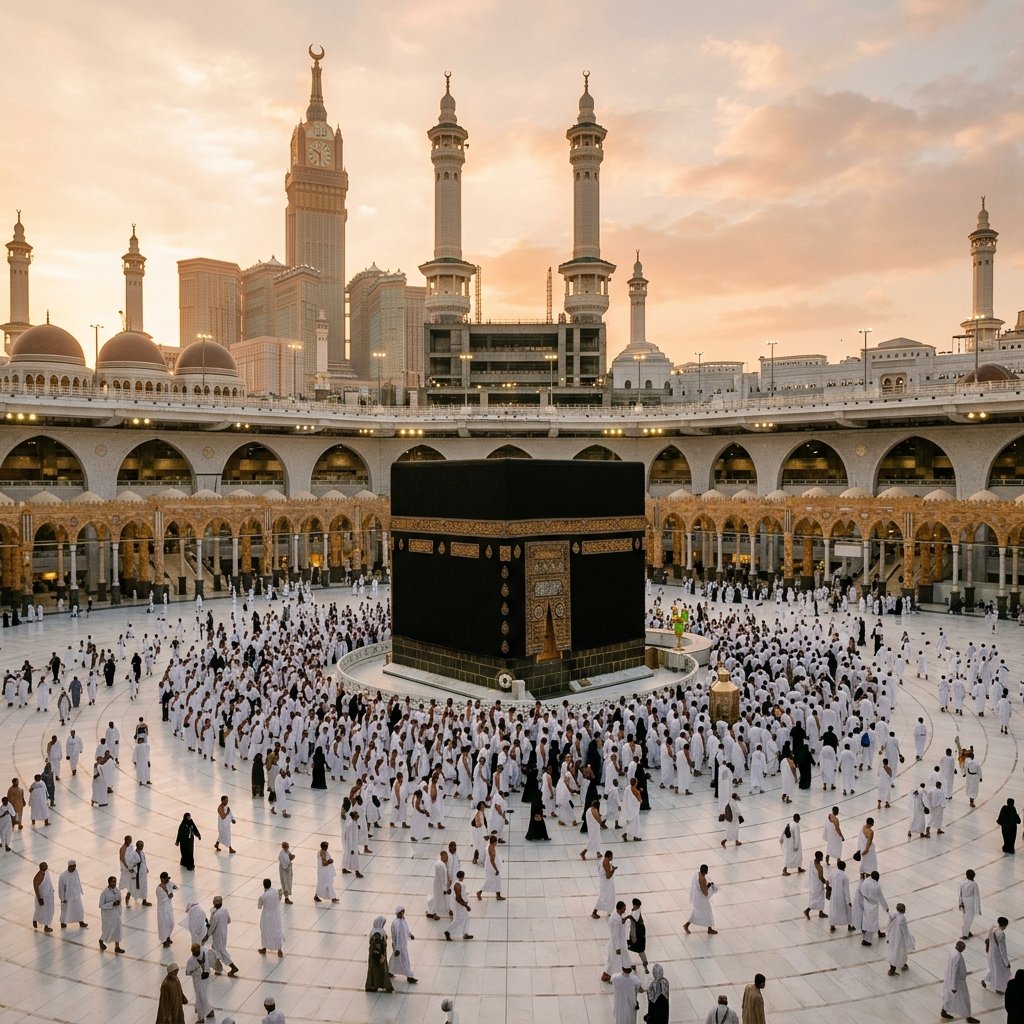 Holy Kaaba illustration